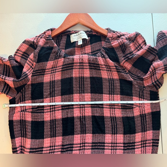 Anthropologie Cloth & Stone Daia Plaid Dress - Picture 15 of 16